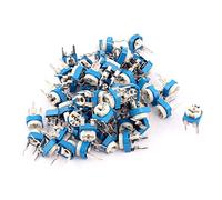 60Pcs 10K Variable Resistors Ohm 3 Terminals Trimmer Potentiometer Potentiometers Adjustable Resistor Specialised accessories