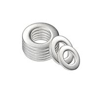 60pcs 304 Stainless Steel Shim，20mm ID 30mm OD 0.1mm Thick.