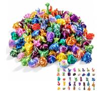 60PCS 3D Printed Animals, for Desk Decoration and Creative Activities