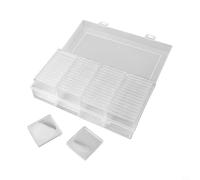 60Pcs 40Mm Coin Capsules Holder, Plastic Coin Holder Case With Storage Box For Coin Collection Supplies(whtie Liners)