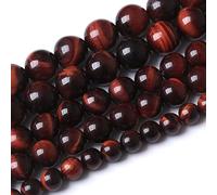 60PCS 6MM 3A Rose Red Tiger Eye Stone Beads Natural Gemstone Bead Crystal Healing Energy Jewelry Making DIY 15 inches