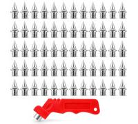 60PCS 6mm Track Spikes and Running Shoe Spikes with Wrench