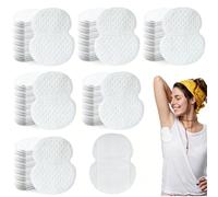 60Pcs Absorbent Ultrathin Anti Sweat Pad, Large Self Adhesive Underarm Sweat Shields, Disposable Armpit Odor Absorbing Patch, Deodorant Invisible Sweat Patch, Underarm Perspiration Pads for Men Women