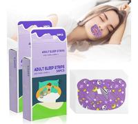 60PCS Adult Mouth Tape for Sleeping, Stop Snoring Mouth Breathing Correction Sleep Strips, Gentle Mouth Tape for Less Mouth Breathing Snoring Relief, Better Nose Breathing Improved Nighttime Sleeping