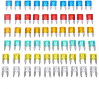 60Pcs Auto Car Truck Mini Fuse Blade 5A 10A 15A 20A 25A 30A Mixed Set Kit Car Styling Auto Safety Blade Fuses Accessories Protected circuits