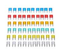 60pcs Auto Car Truck Mini Fuse Blade 5A 10A 15A 20A 25A 30A Mixed Set Kit Protected circuits