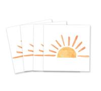 60pcs Boho Sun Birthday Party Paper Napkins First Trip inspired Around The Sun Birthday Decorations Boho Sun Party Decorations Boho Hippie Sunshine Boho Sun Baby Shower Party Supplies Decorations