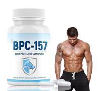 60Pcs BPC 157 Pe/ptide Capsules Pro,Male Enhancement,B/PC-157 1000mg,Energy Pe/ptide for Tiredness,Pe/ptide Tablets,Improve Sleep Quality,Powerful Repair,Boostup for Men,Male Multivit/amin for Fitness