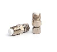 60pcs Brass misting nozzles Replacement Heads with Filter for Outdoor Cooling System high Pressure atomizing misting Sprayer for Patio Lawn Landscaping dust Control 1 8 npt