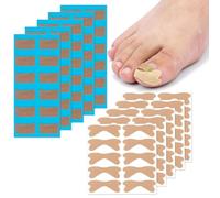 60Pcs Breathable Ingrown Toenail Corrector Patches and 50Pcs Ingrown Toenail Corrector Stickers Self-Adhesive, Ingrowing Toenail Treatment for Pain Relief and Correction