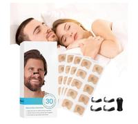 60PCS Breathing Nasal Strip, Magnetic Nose Strip Nose Breathing Strips Magnet Anti-Snoring Sleep Nasal Strips for Home Business Car Travel (D)
