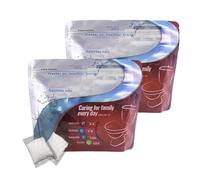 60PCS Camping Toilet Gel Sachets, Portable Toilet Coagulant, Toilets Absorbent Powder, Liquid Solidifier With Odor Neutralizer, Camping Toilets Eco Gel Bags, For Backpacking, Hiking, Mountaineering