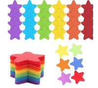 60Pcs Carpet Spot Markers, Reusable Sit Dots Floor Circles Carpet Markers Stickers Kids Teacher Supplies for Preshool Classroom Kindergarten