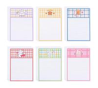 60PCS Cartoon Writing Paper A4 Lined Letter Writing Paper Stationery Paper Animal Printed Writing Letter Paper Stationery Writing Sheets for Writing Letters Invitations Poem Office School Supplies