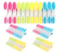 60PCS Clothes Pegs, Clothes Pegs for Washing Line, Soft Grip Laundry Pegs, Non Slip Pegs, Clothes Props for Washing Line Outside, Clothing Clamps for Towels Socks Cloths