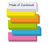60Pcs Colored Sentence Strips for Teacher Supplies, 3” x 12” Ruled Word Learning Strips for Writing Words (6 Colors)
