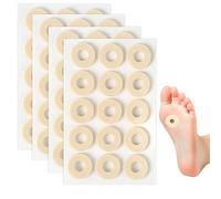60PCS Corn plasters, Corn plasters for Toes, Corn Pads, Soft Latex Foam Self Adhesive Callus,Anti Friction Corn Pads, Reduce Foot and Heel Pain, Callus Cushions Toe, Pad Bunion Plasters