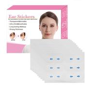 60PCS Cosmetic Ear Corrector,Ear Tape for Big Ears,Solve Big Ear Problem with Ear Stickers by Pinning Back Ears,Waterproof Ear Stickers,Aesthetic Correctors for Prominent Ear,Ear Correctors Adults