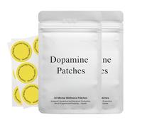60PCS Dopamine Patches,Mood Boost & Positivity Support,Stress & Anxiety Support,Mood Support Patches,Plant-Based Formula for Skin Hydration&Focus,Daily Use Energy Supplement for Men & Women