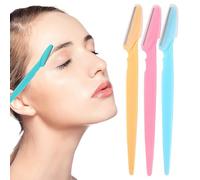 60Pcs Eyebrow Razor Shaper Shavers Trimmers for Women and Men Face Hair Removers Multipurpose Exfoliating Face Razor