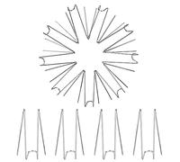 60Pcs Fabric Panel Wall Hooks Panel Wall Wire Hooks Cubicle Clips for Office, Kitchen, Home Shelf, Picture, Key Hanging Accessories