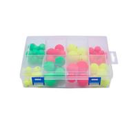 60pcs Fishing Fishing Float Round Fly Fishing Bob Bar Float Tackle Fishing Bobber Fishing Float Bobber Strike Indicator Set Fishing Tackle Bobber
