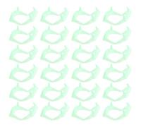 60pcs Glow in Dark Vampire Fangs Plastic Halloween Costume Prop