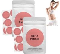 60Pcs Glp1 Patches - 60 Day Supply Appetite Suppressant, Glp1 Patches Weight Loss, Natural in-gredients Slimming Patch, Promotes Metabolism, Suitable for Women's Daily Use