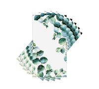 60PCS Green Leaf Paper Napkins 2 Ply Disposable Decorative Dinner Napkins Hand Towels for Bathroom Party Birthday Wedding. Folded 4.3x7.9 In