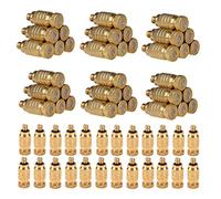 60pcs high Pressure Brass Mister Nozzle misting nozzles for Outdoor Cooling System atomizing misting Sprayer Fog nozzles for Garden humidification Landscaping dust Control Size 0 5mm