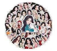 60PCS High-Value New Chinese Outfit Beauty Pure Desire Vinyl Sticker Handbook Stationery Notebook Decoration Waterproof Aesthetic Sticker