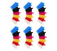 60pcs Industrial Silicone Tapered Plugs with Pull Handle | Elastic Fit Design, Quick Removal, High Temperature Resistance, Suitable for Metal Parts and Test Tubes Random Color
