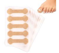 60pcs Ingrown Toenail Patches, Breathable Cotton Cloth Ingrown Toenail Remover Correction Strips Tool Toe Nail Tape Stickers for Women Men Children Seniors