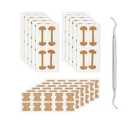 60Pcs Ingrown Toenail Stickers and 40Pcs Breathable Ingrown Toenail Corrector Patches, with Ingrown Toenail Tool, Nail Correction Patches, Pain Relief and Correction