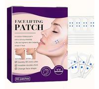 60pcs Invisible Face Lift Tape - V Edge Patches for Face- Waterproof And Instant Makeup Tool For Wrinkles. Anti-Wrinkle Patches For An Instant Face Lift