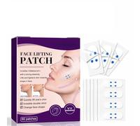 60Pcs Lift Tape for Face,V-Face Edge Patches for Face,Face Tape Lift Invisible,Waterproof & Instant Wrinkle Smoothing Patches,Anti-Wrinkle Patches,Instant Skin Lift,Makeup Tool for Wrinkles