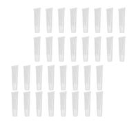 60pcs Lip Balm Tube Refillable Container Plastic G White for Women | Leak Proof, Reusable Packing Tube, Handy for Handmade Projects, Body Lotion, and DIY Lipstick