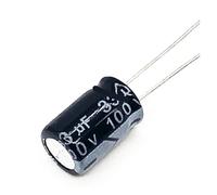 60pcs/lot P41 100v 33UF aluminum electrolytic capacitor size 8 * 12 20% Capacitance Meters