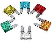 60Pcs/lot Profile Small Size Mini Blade Fuse Assortment Set Auto Car Truck DG 5 10 15 20 25 30A Fuse Box Protected circuits