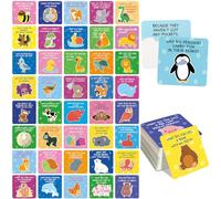60Pcs Lunch Box Notes for Kids, Cute Lunch Box Notes, Easy to Read Lunch Box Notes for Boys Girls Teens, Thinking of You Cards, Back to School Supplies Present