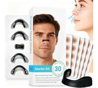 60Pcs Magnetic Nose Strips, Nose Magnet for Breathing, Anti Snoring Devices, Snoring Aids for Men, Reduce Snoring, Improve Sleep Quality(30Pairs)