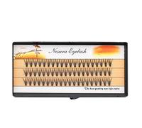60Pcs Makeup Individual Cluster Eye Lashes Grafting False Eyelashes 12mm Convenient and clever
