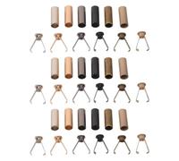 60pcs Metal Cord Lock Stopper for Hoodies and Drawstrings, Alloy | Easy to Attach or Remove, Keeps Cords Neat and Secure, Adapts to Different Sizes