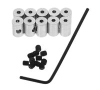 60Pcs Metal Locking Pin Backs Kit Includes Screws Wrench for Enamel Pins Brooches Name Tags Backpack Hat Jacket Badge Security for Jackets Rucksacks Hats Crafts Name Tag