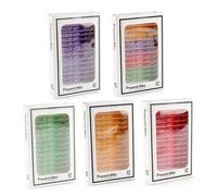 60Pcs Microscope Slides with Specimens, 5 Box Set Science Classroom Must Haves, Safe Plastic Microscope Slides for Students & Beginners