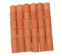 60pcs Miniature Roof Tiles Realistic Fake Dollhouse Tiles for Model Building DIY Mini House Bricks for Crafting Diorama Projects for Authentic Decoration