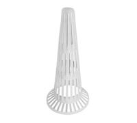 60PCS Orchid Pot Three-Dimensional Drain Cover Tapered for Plants & Bonsai | Flower pot gasket, pot bottom anti-leakage soil mesh pad, anti-root rot artifact gardening tools(16*7.5cm)