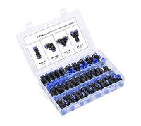 60pcs/Pack Air Hose Quick Connects Systems Quick ReleasesAdapter Couplings Fit for Mechanics Hobbyists & Home Tasks Accessories