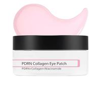 60Pcs PDRN Collagen Eye Patches, Under Eye Gel Masks with Niacinamide for Dark Circles, Puffy Eyes & Eye-Bags, Revitalizing Eye-Care to Reduce Wrinkles