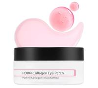 60Pcs PDRN Collagen Eye Patches with Collagen & Niacinamide, Under Eyes Mask for Puffy, Dark Circles, Wrinkles, Eye Bags, Under Eyes Gel Patches, Hydration, Brightening, Firming & Moisturising